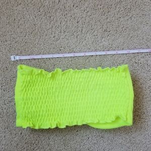 Neon bandeau padded